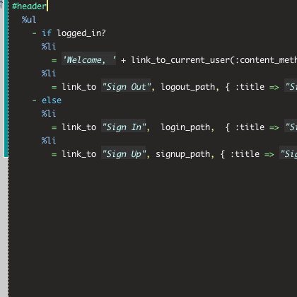 Thinmint Haml Thinmint Haml